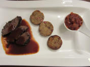 Rezept: Geschmorte Ochsenbäckchen à la Andy, dazu marokkanische Zwiebeln und Schwarzbrotknödel Bild Nr. 2508 Geschmorte Ochsenbäckchen à la Andy, dazu marokkanische Zwiebeln und Schwarzbrotknödel - Rezept - Bild Nr. 2508