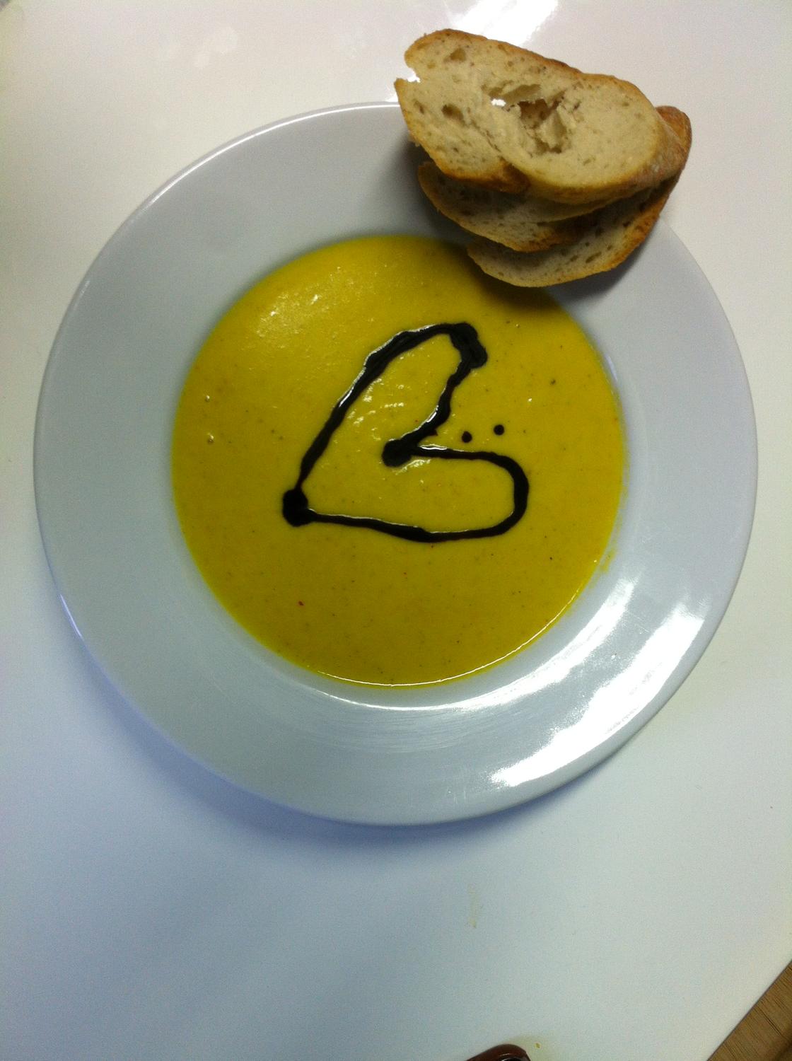 Kürbiscremesuppe - Rezept mit Bild - kochbar.de