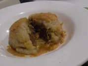 Rezept: Gefรผllte Klรถรe, "g'fillte Knepp" mit Salat Bild Nr. 2560 Gefรผllte Klรถรe, "g'fillte Knepp" mit Salat - Rezept - Bild Nr. 2560