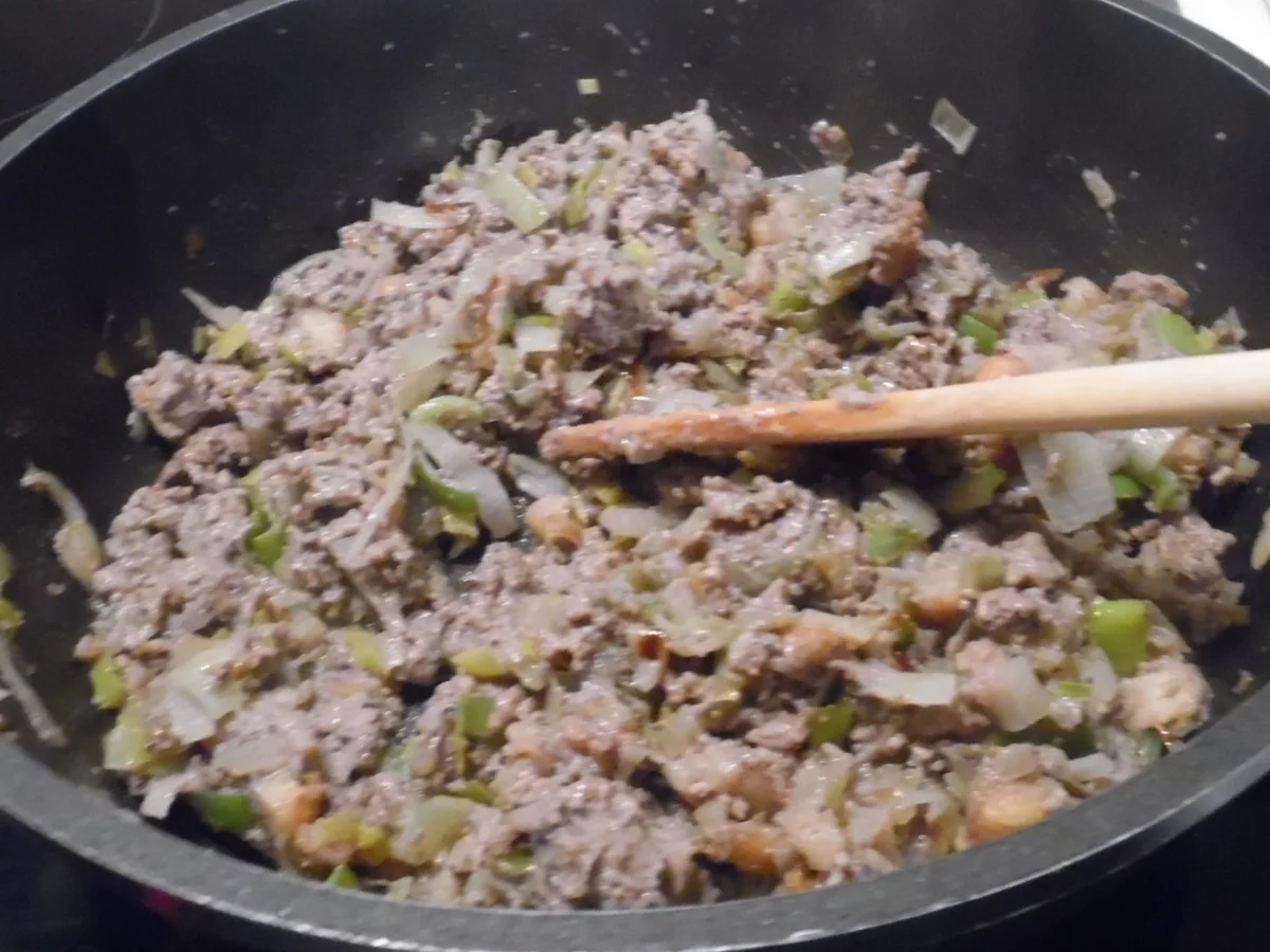 Gefüllte Klöße, "g'fillte Knepp" mit Salat - Rezept - Bild Nr. 2563