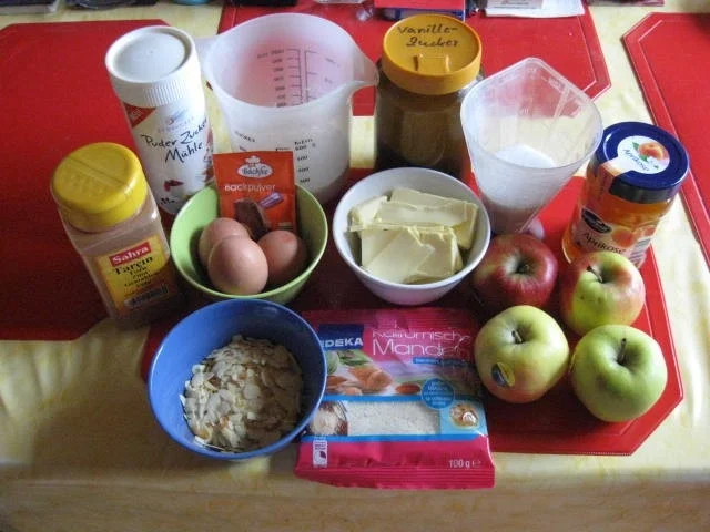 Feiner Apfel-Mandelkuchen - Rezept - Bild Nr. 2587