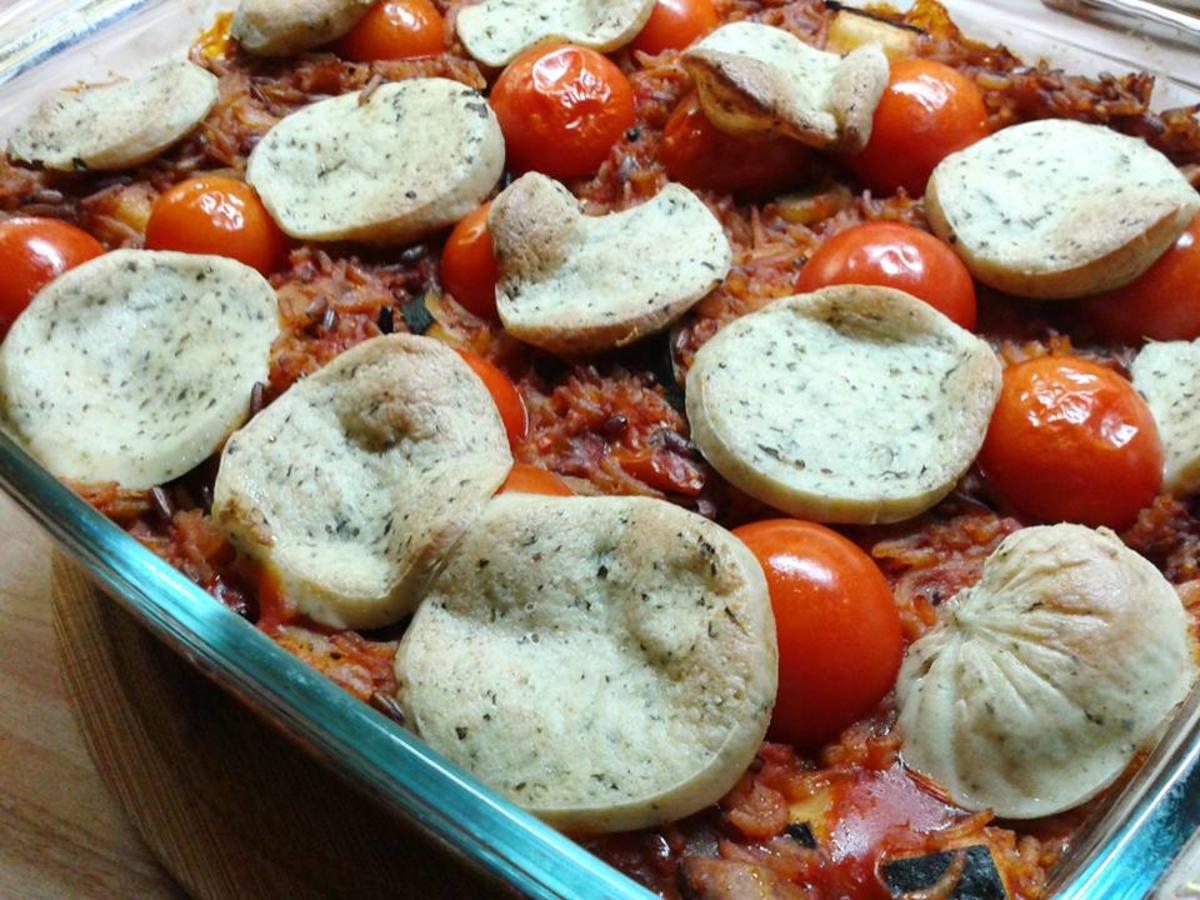 Bilder für Tomaten-Reisauflauf - Rezept