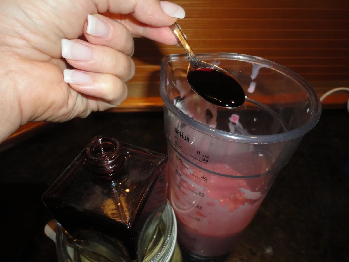 Cranberry Vanille Soja Dessert mit Chia Samen - Rezept - Bild Nr. 2603