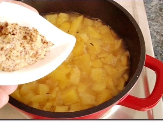 Rezept: Cremige Senf-Apfelsuppe Bild Nr. 2634 Cremige Senf-Apfelsuppe - Rezept - Bild Nr. 2634