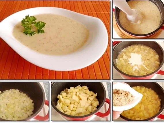 Rezept: Cremige Senf-Apfelsuppe Bild Nr. 2644 Cremige Senf-Apfelsuppe - Rezept - Bild Nr. 2644