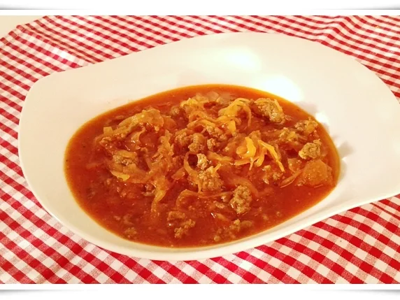 Hackfleisch- Sauerkraut  Eintopf - Rezept - Bild Nr. 2641