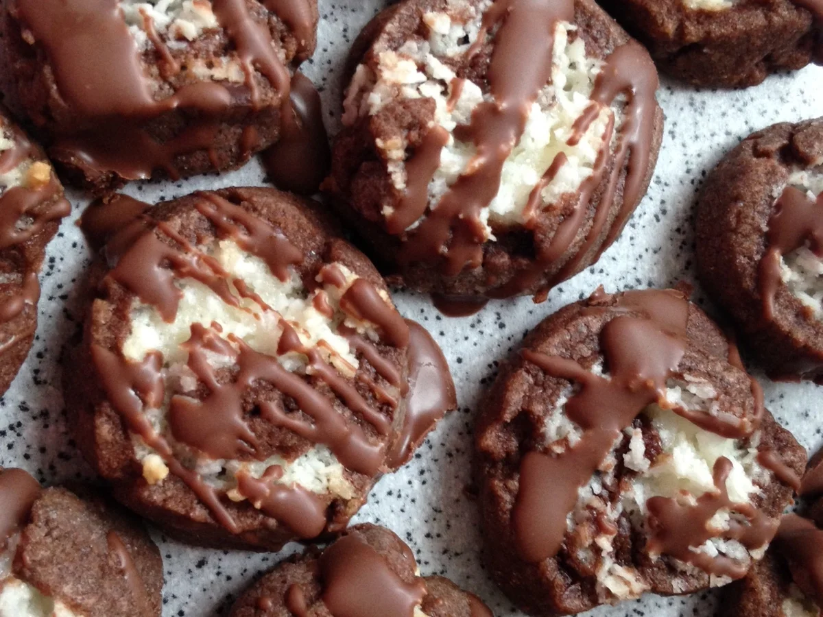 Rezept: Kokos-Schoko-Wirbel Bild Nr. 2624 Kokos-Schoko-Wirbel - Rezept - Bild Nr. 2624