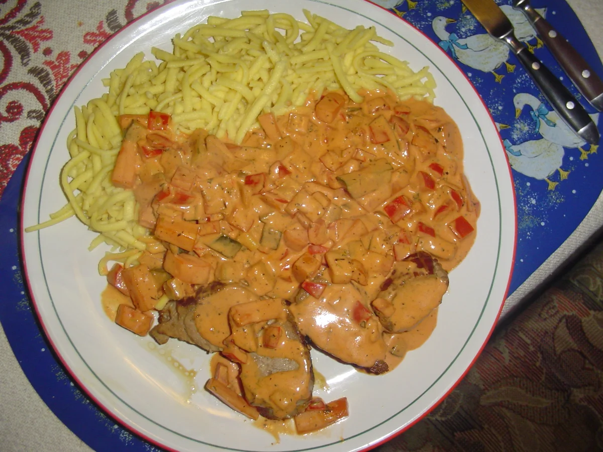 Rezept: Gemüse mit einer Mascarponesauce Bild Nr. 2627 Gemüse mit einer Mascarponesauce - Rezept - Bild Nr. 2627