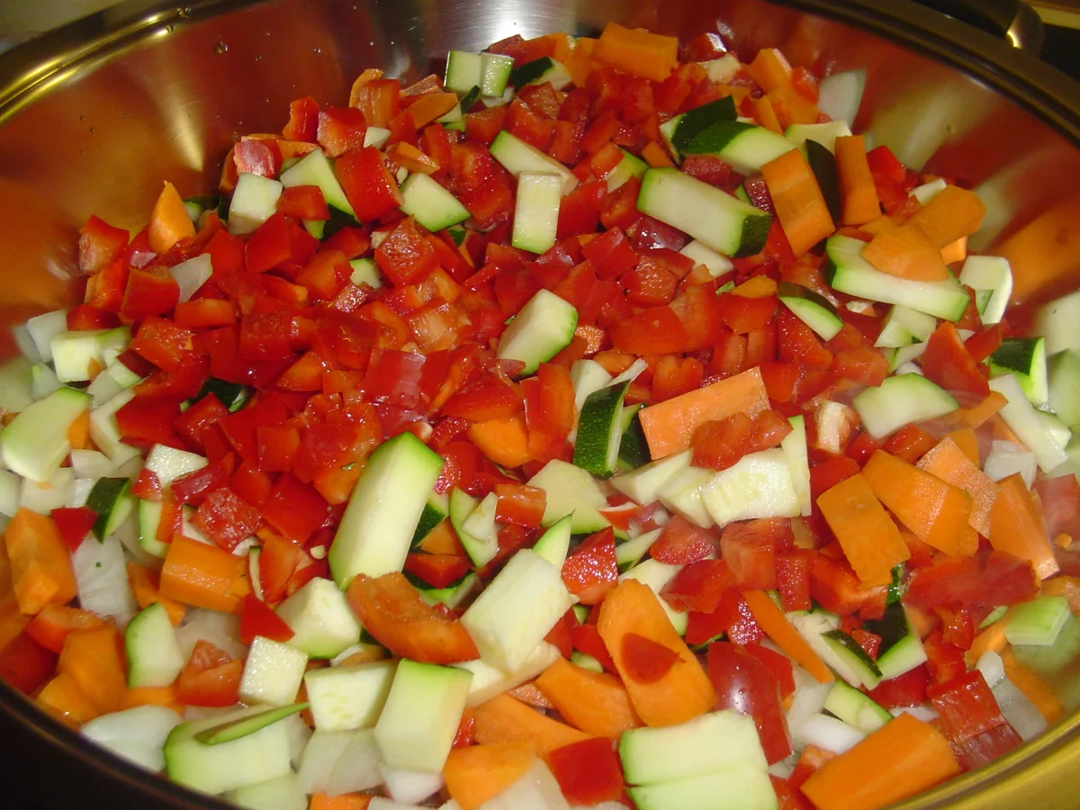 Rezept: Gemüse mit einer Mascarponesauce Bild Nr. 2630 Gemüse mit einer Mascarponesauce - Rezept - Bild Nr. 2630