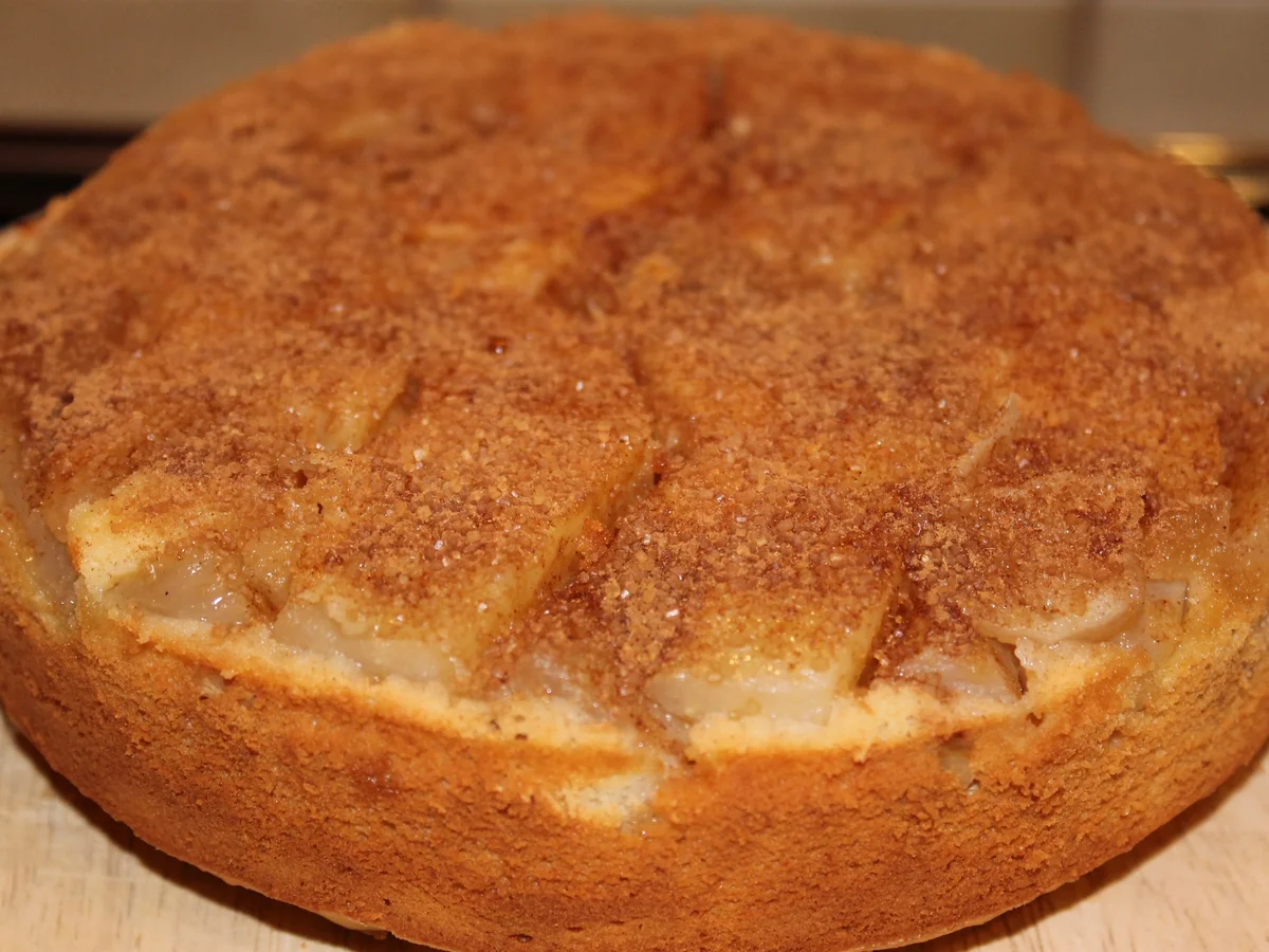 Weihnachtlicher Birnen-Marzipan-Kuchen - Rezept - Bild Nr. 2633