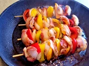 Aufgespießtes Gemüse ... - Rezept - Bild Nr. 2668
