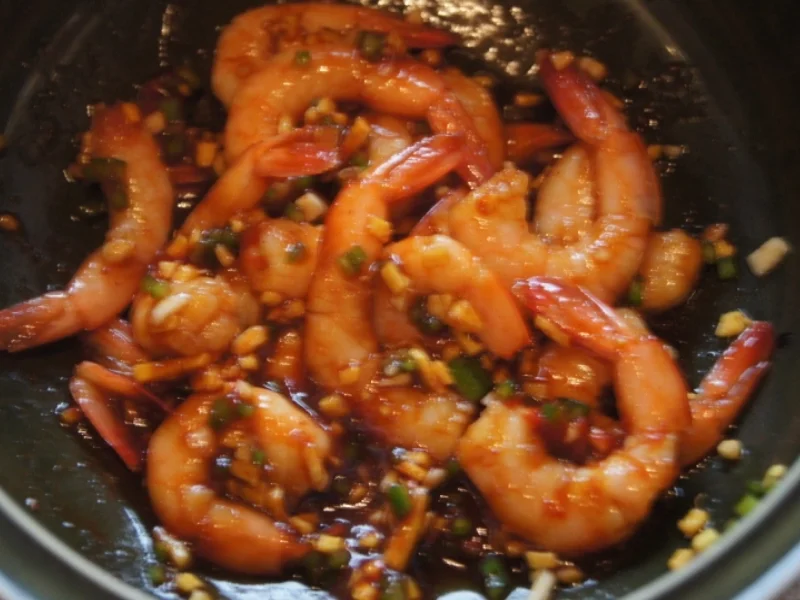 Rezept: Garnelen mit warmen Rote Beete Bild Nr. 2729 Garnelen mit warmen Rote Beete - Rezept - Bild Nr. 2729