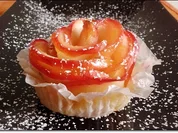 Apfel-Blätterteig-Rose - Rezept - Bild Nr. 2735