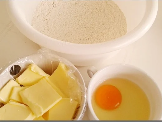 Apfelrosen Kuchen  mit Vanillecreme - Rezept - Bild Nr. 2753