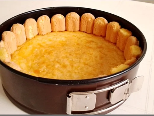 Apfelrosen Kuchen  mit Vanillecreme - Rezept - Bild Nr. 2760