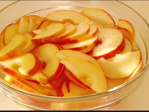 Apfelrosen Kuchen  mit Vanillecreme - Rezept - Bild Nr. 2764