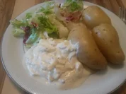 Rezept: Pellkartoffeln mit Eier Quark Dipp Bild Nr. 2750 Pellkartoffeln mit Eier Quark Dipp - Rezept - Bild Nr. 2750