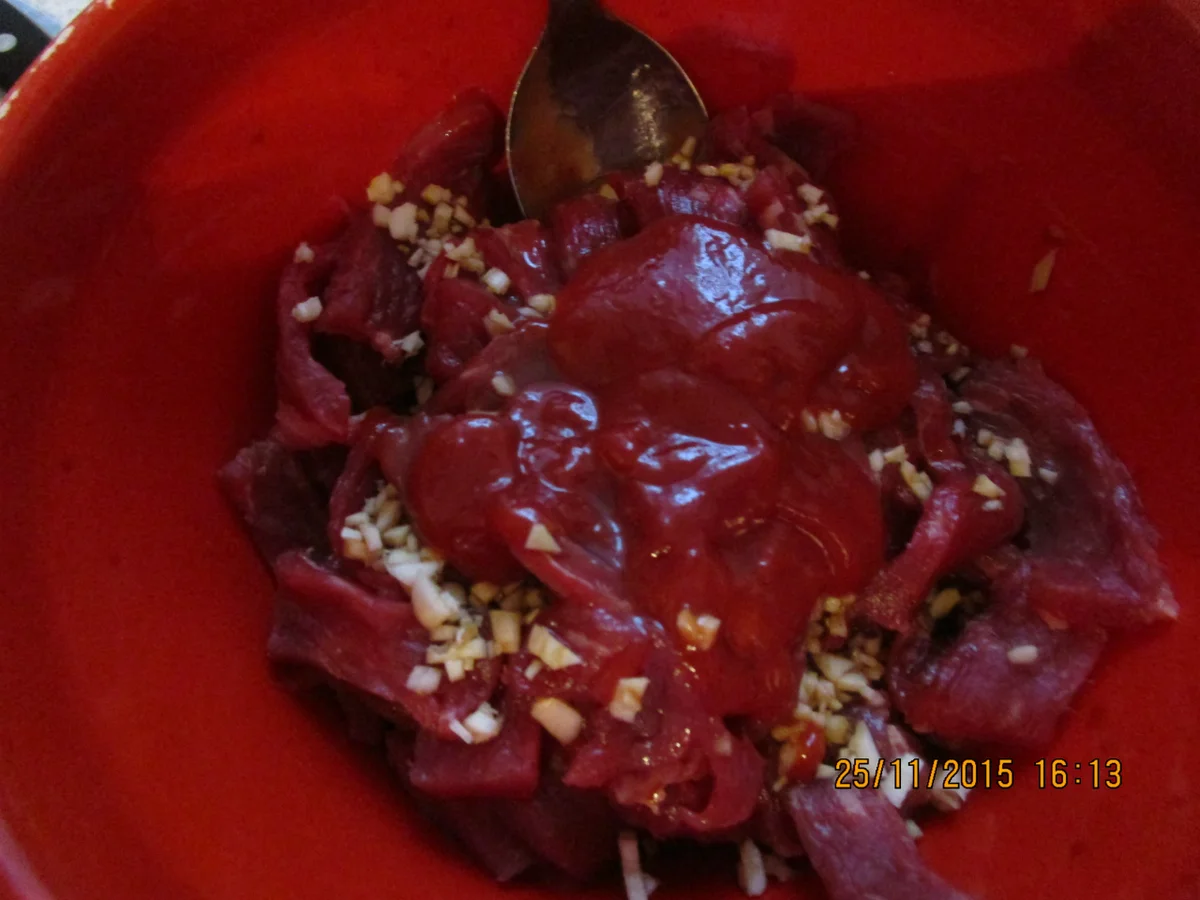 Asiatisch: Rindfleisch mit Bambussprossen - Rezept - Bild Nr. 2756