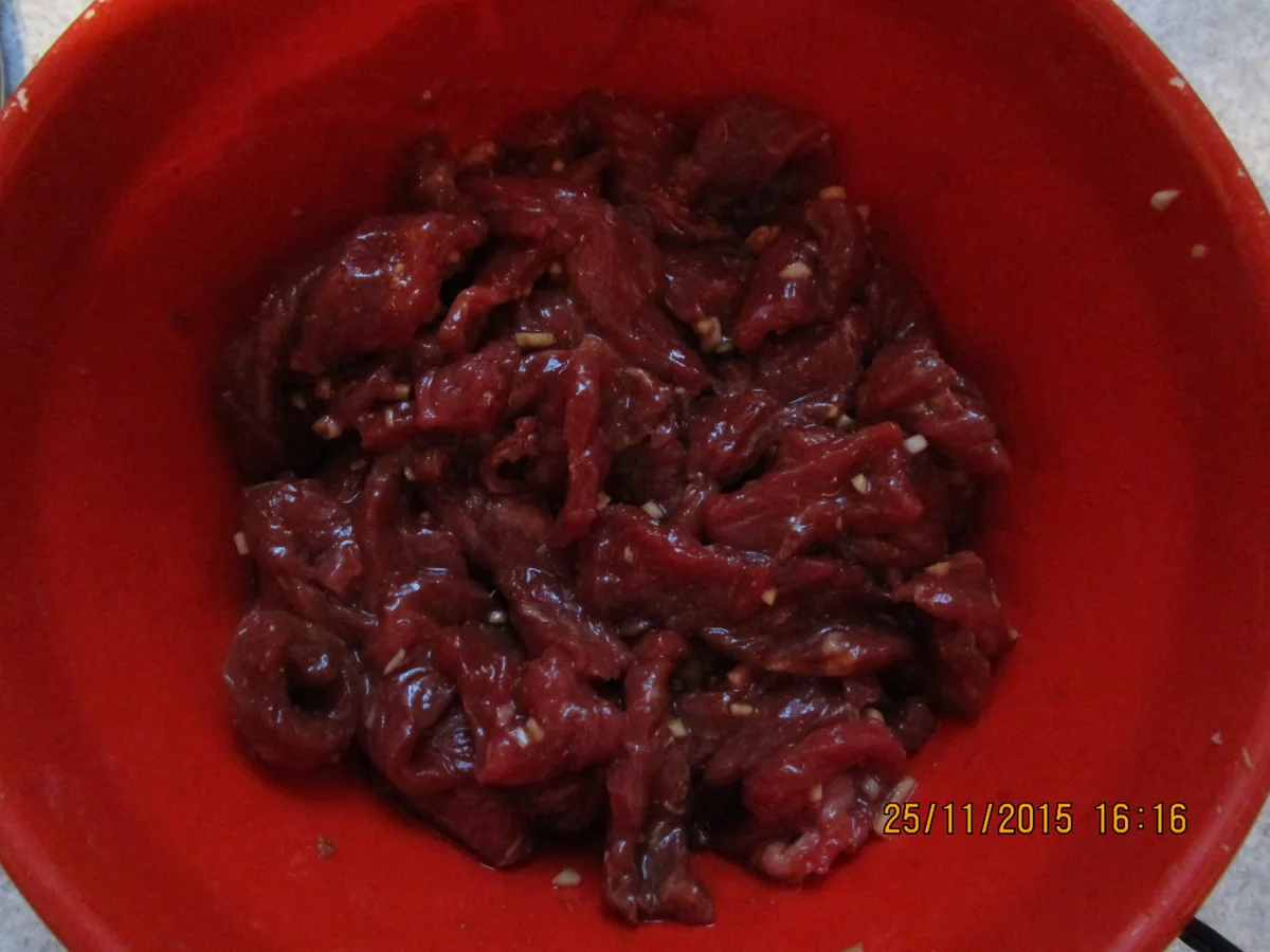 Asiatisch: Rindfleisch mit Bambussprossen - Rezept - Bild Nr. 2758