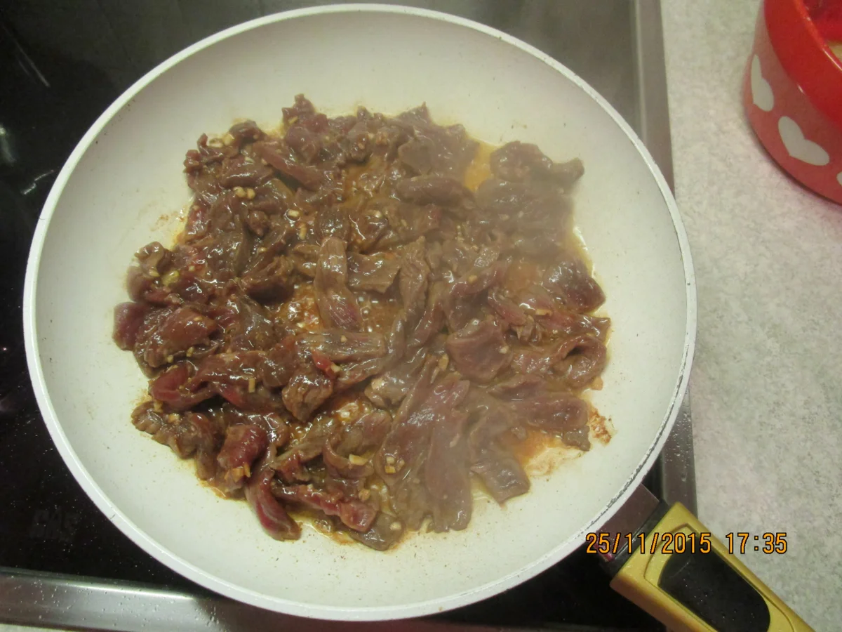 Asiatisch: Rindfleisch mit Bambussprossen - Rezept - Bild Nr. 2761