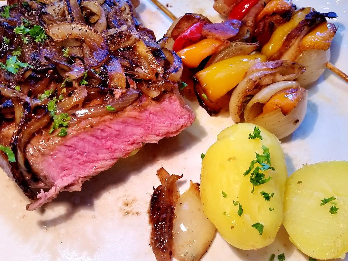 Medium-Rumpsteak - Rezept mit Bild - kochbar.de