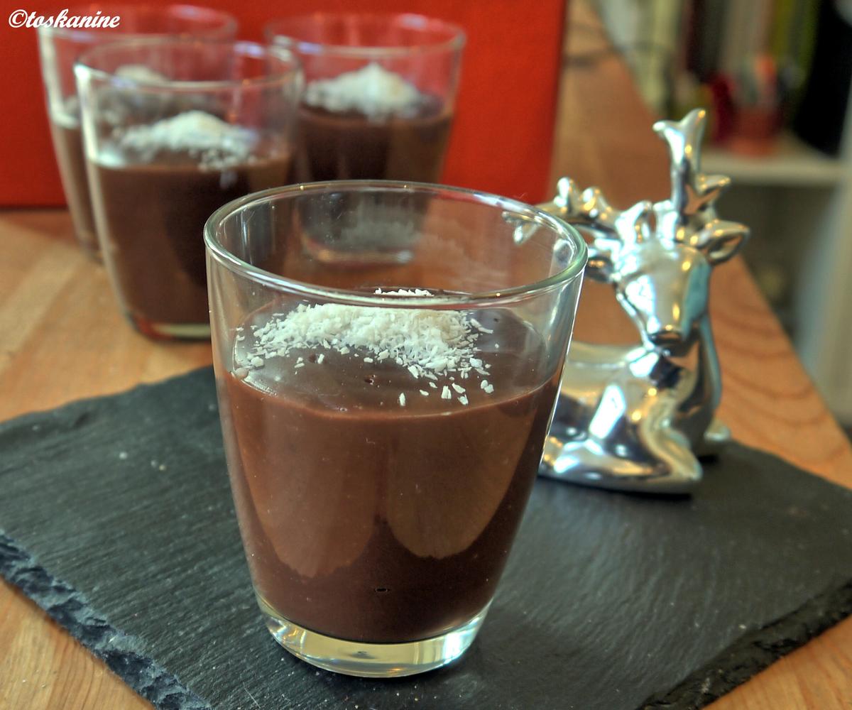 Kokos-Schokoladen-Pudding - Rezept - Bild Nr. 2776