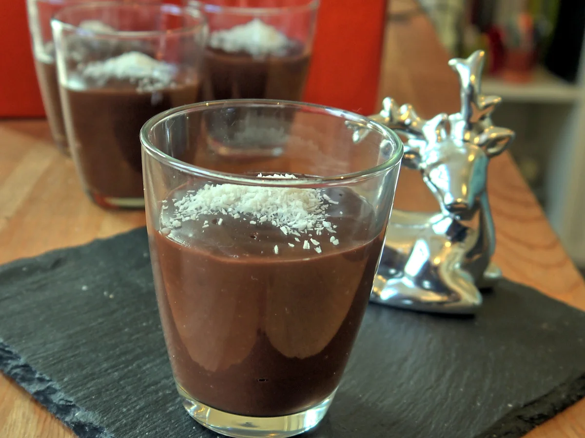 Kokos-Schokoladen-Pudding - Rezept - Bild Nr. 2776