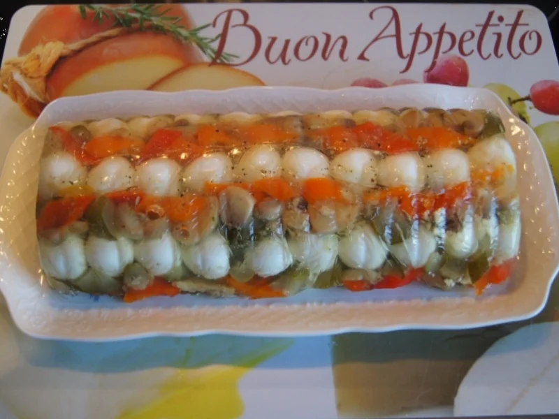 Wachteleier-Gemüse-Terrine - Rezept - Bild Nr. 2775