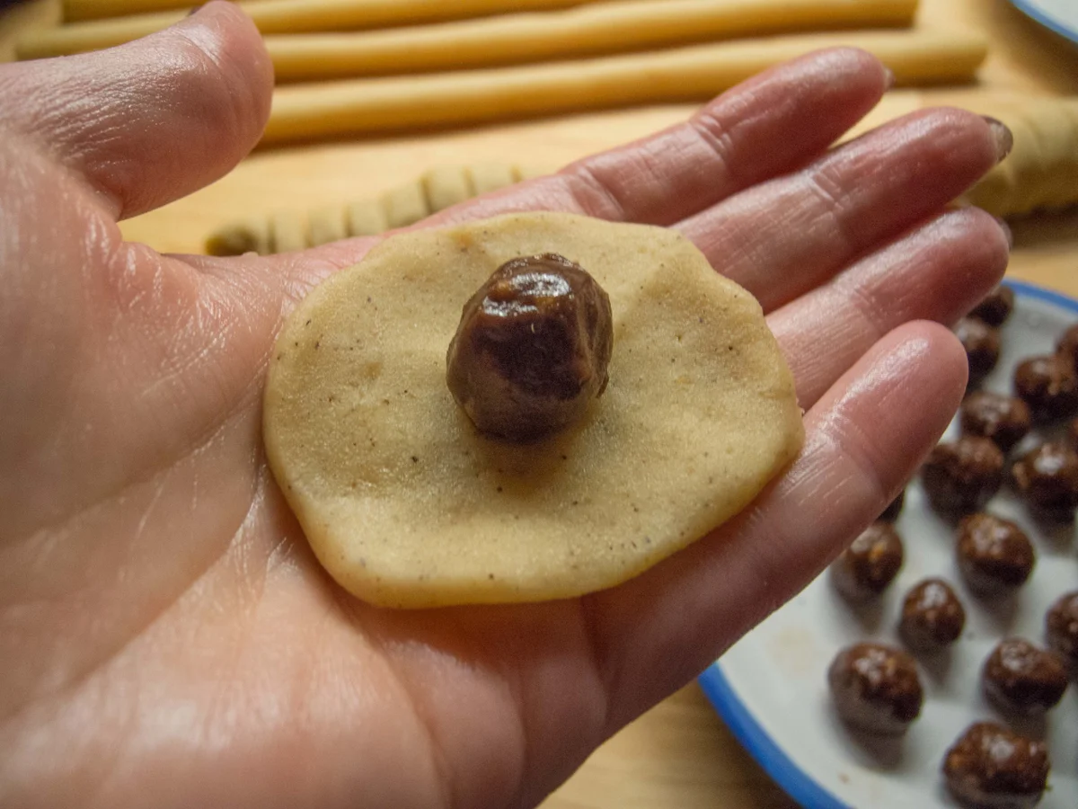 Plätzchen: Nougat-Kugeln - Rezept - Bild Nr. 3497