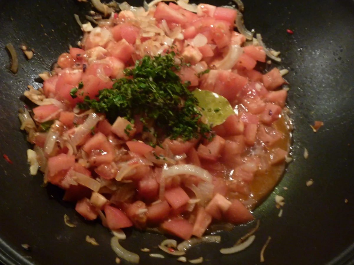 Blumenkohl -Tomaten  Gemüse - Rezept - Bild Nr. 2779