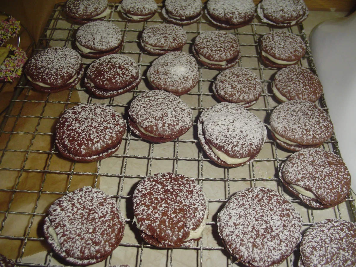 Rezept: Schokoteller mit weisser creme Bild Nr. 2794 Schokoteller mit weisser creme - Rezept - Bild Nr. 2794