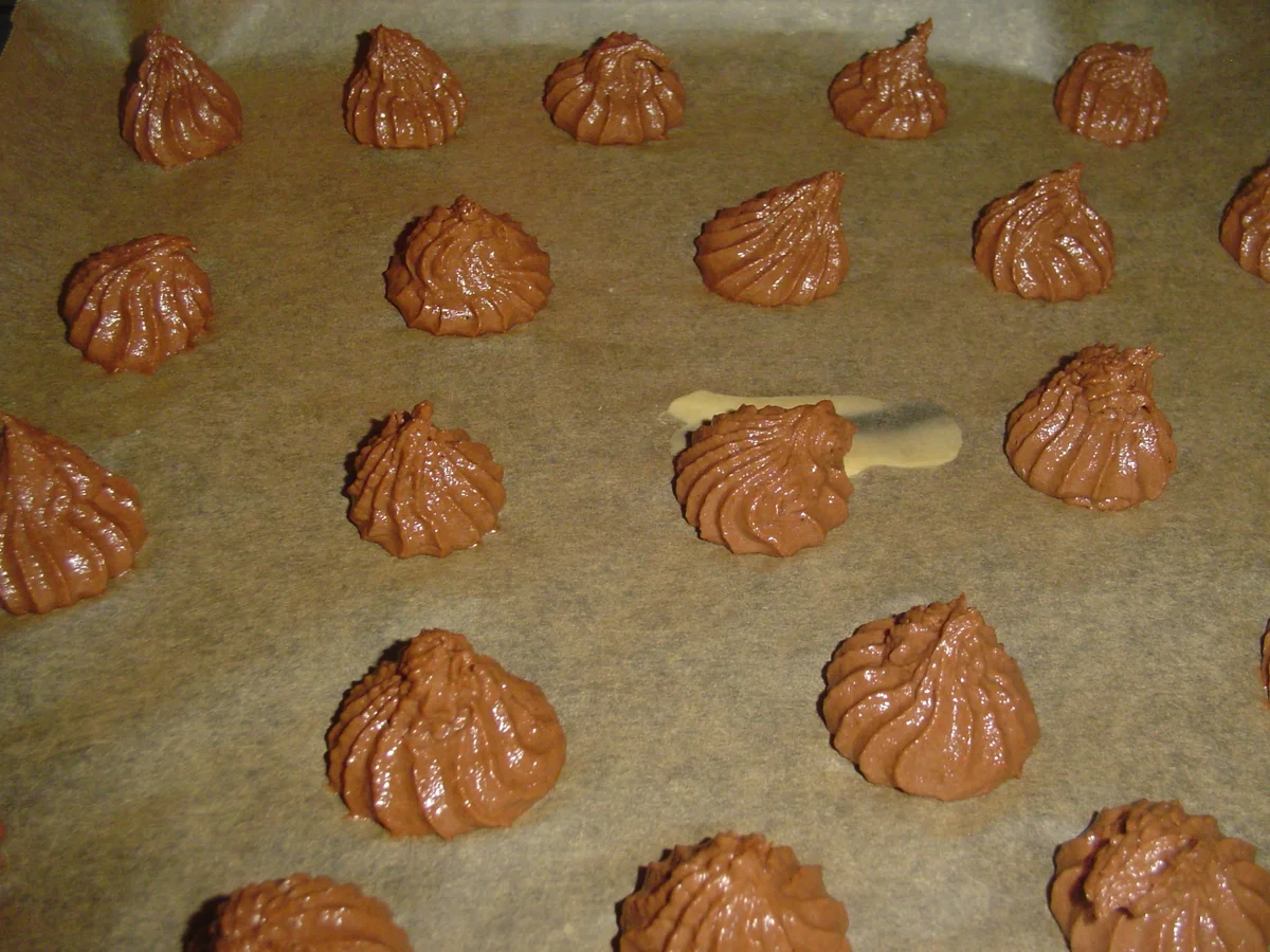 Rezept: Schokoteller mit weisser creme Bild Nr. 2796 Schokoteller mit weisser creme - Rezept - Bild Nr. 2796