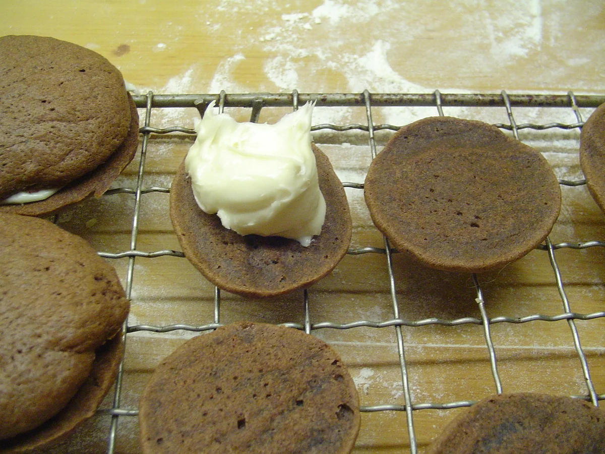 Rezept: Schokoteller mit weisser creme Bild Nr. 2798 Schokoteller mit weisser creme - Rezept - Bild Nr. 2798