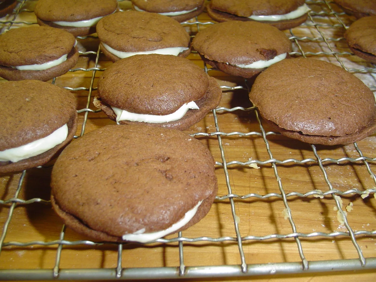 Rezept: Schokoteller mit weisser creme Bild Nr. 2800 Schokoteller mit weisser creme - Rezept - Bild Nr. 2800