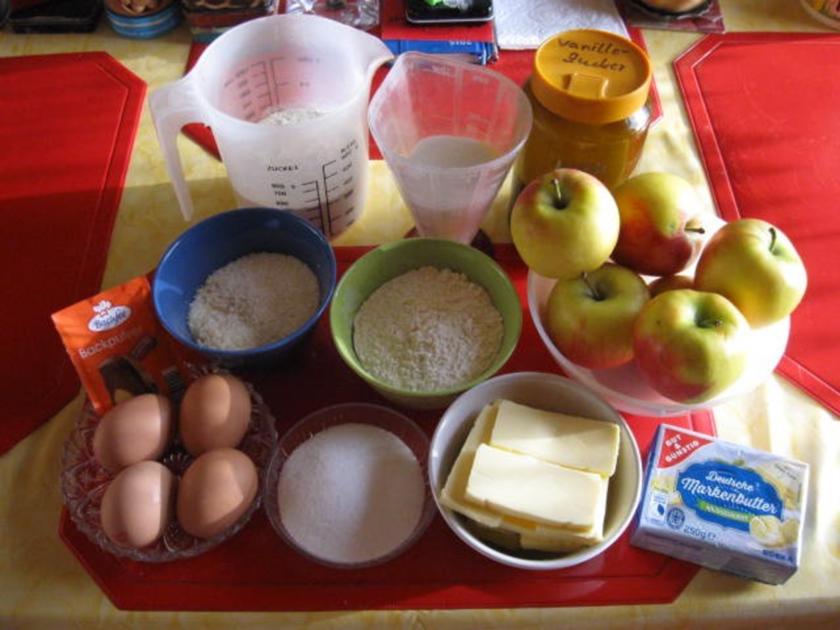 Apfelkuchen mit Kokosstreusel - Rezept mit Bild - kochbar.de