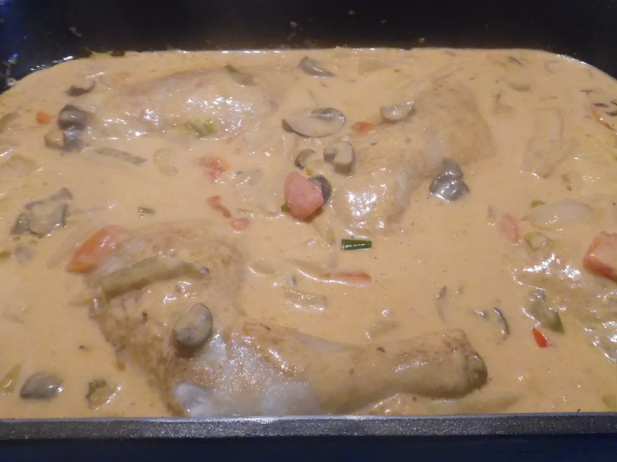 Hühner-Schenkel in Gemüse-Curry - Rezept - Bild Nr. 2796