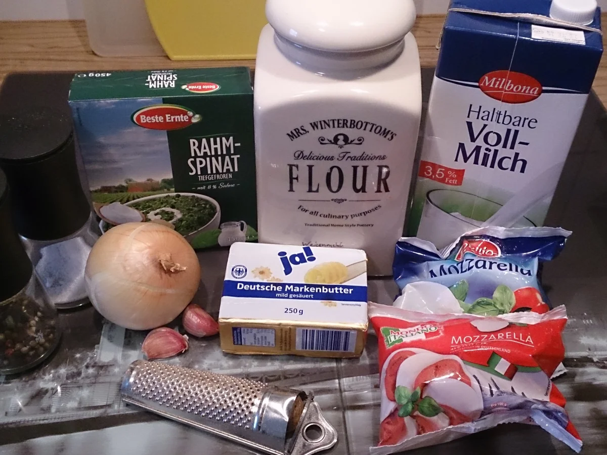 Rezept: Spinatlasagne Bild Nr. 2807 Spinatlasagne - Rezept - Bild Nr. 2807