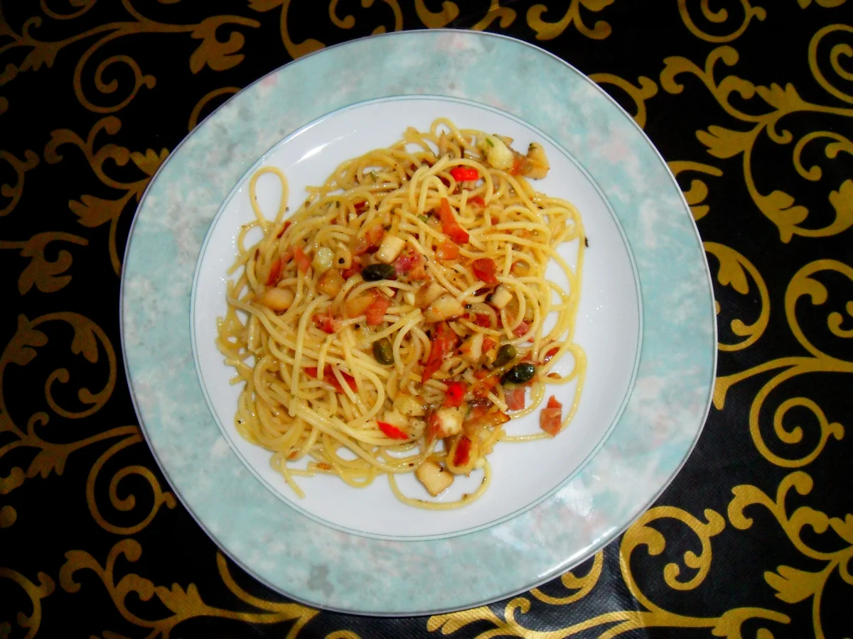 Rezept: Pasta mit Banane und Speck Bild Nr. 2827 Pasta mit Banane und Speck - Rezept - Bild Nr. 2827