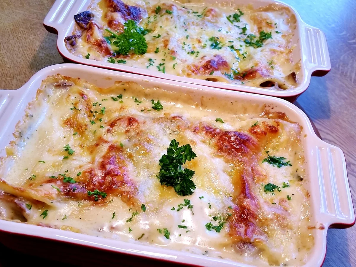 Rezept: Pfifferlings-Lasagne Bild Nr. 2839 Pfifferlings-Lasagne - Rezept - Bild Nr. 2839