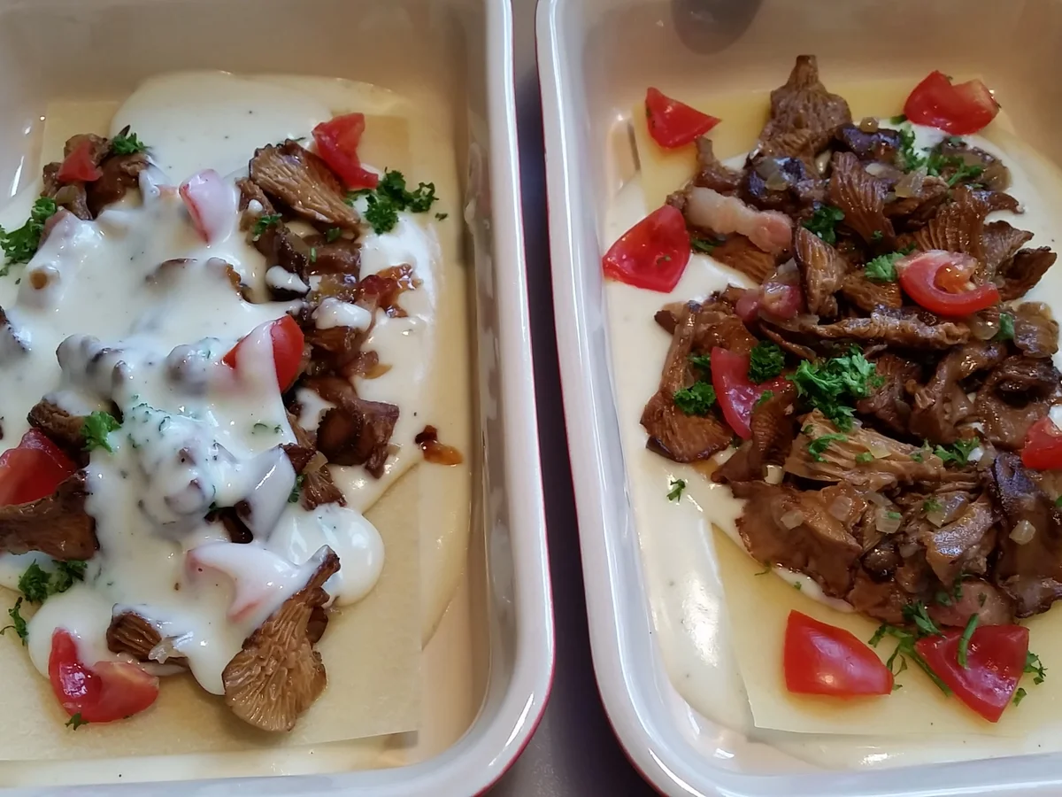 Rezept: Pfifferlings-Lasagne Bild Nr. 2844 Pfifferlings-Lasagne - Rezept - Bild Nr. 2844