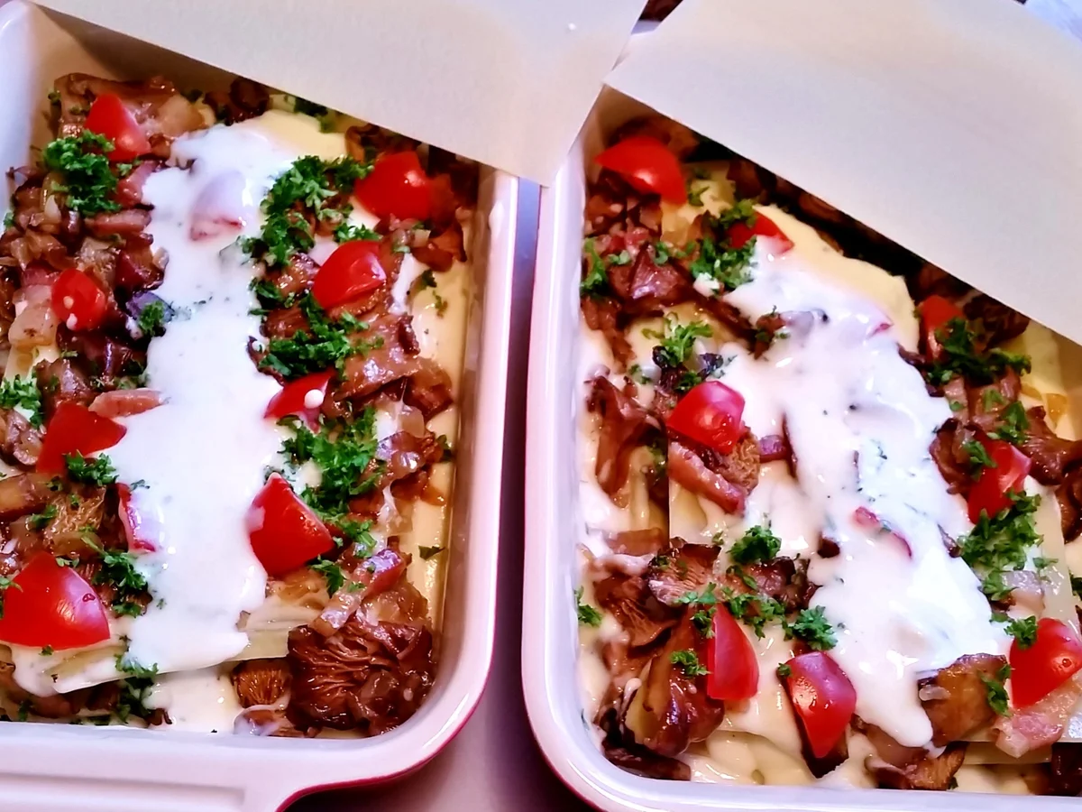 Rezept: Pfifferlings-Lasagne Bild Nr. 2846 Pfifferlings-Lasagne - Rezept - Bild Nr. 2846