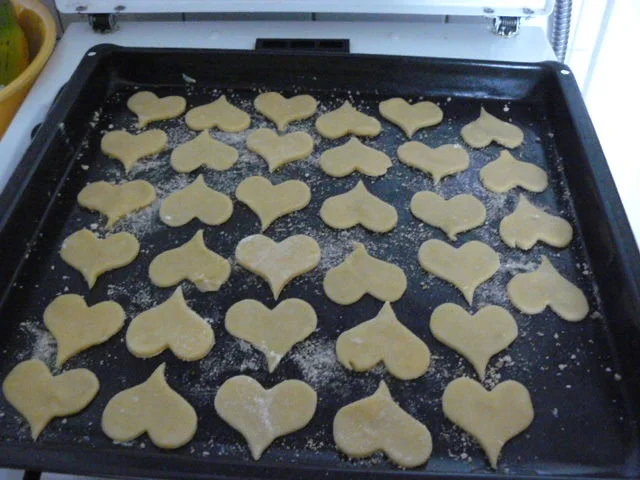 Rezept: Weihnachtskekse aus Mürbeteig Bild Nr. 2841 Weihnachtskekse aus Mürbeteig - Rezept - Bild Nr. 2841