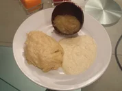 Kleine Dampfnudeln auf Vanillesauce und italienischen Apfelmus - Rezept - Bild Nr. 2862