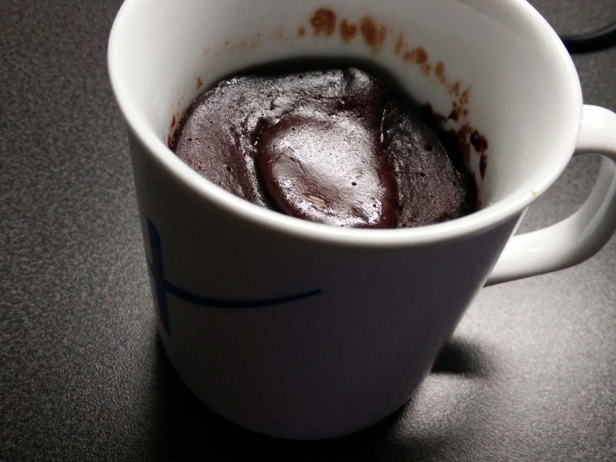 Schoko-Mugcake mit Nutella - Rezept - Bild Nr. 2873