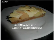 BiNe` S APFELKUCHEN MIT VANILLE - SCHMANDGUSS - Rezept - Bild Nr. 2890
