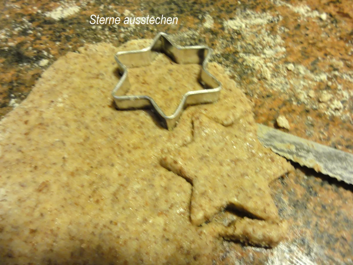 Kekse:   ZIMTSTERNE - Rezept - Bild Nr. 2910