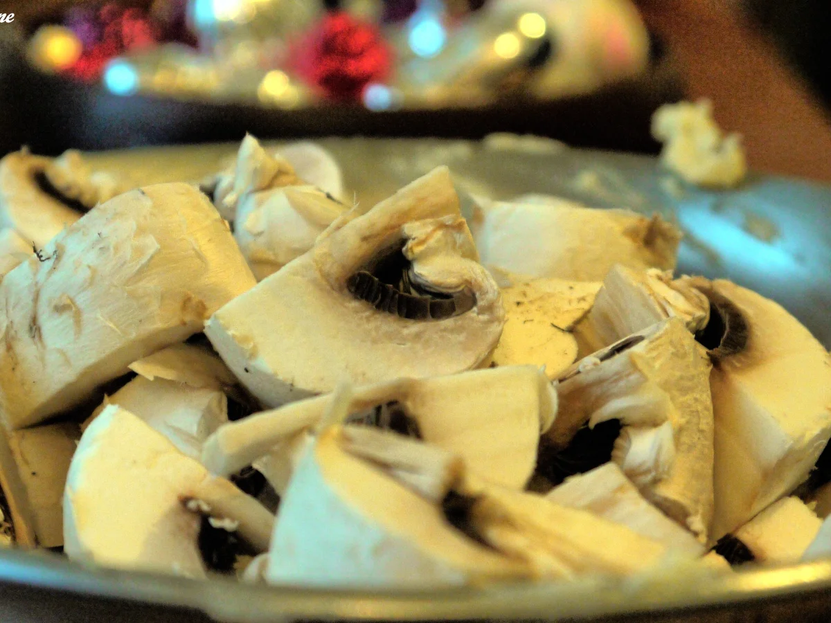 Champignons-Quiche mit Käseboden - Rezept - Bild Nr. 2919