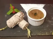 Grüntee-Lava-Cake mit Rote-Bohnen-Eis am Stiel - Rezept - Bild Nr. 2912