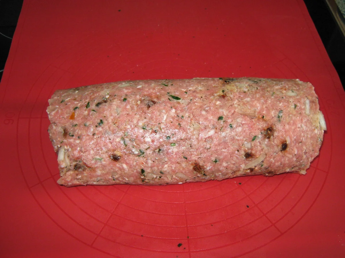 Hackrollbraten gefüllt und bedeckt aus dem Ofen - Rezept - Bild Nr. 2915