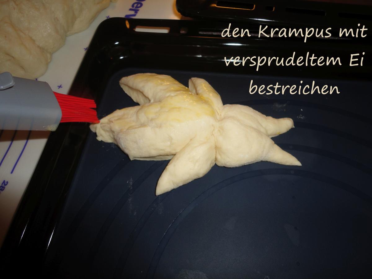 Krampus aus Hefeteig - Rezept - Bild Nr. 2919